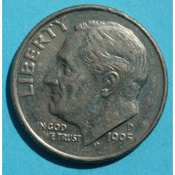  1 (one) dime Roosevelt 1995 D - CuNi