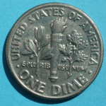  1 (one) dime Roosevelt 1995 D - CuNi