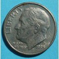  1 (one) dime Roosevelt 1995 D - CuNi