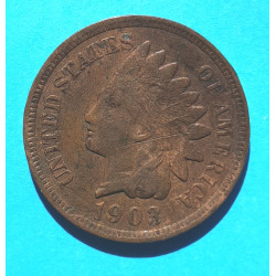 USA - 1 ( one ) cent 1903 indián - Indian Head