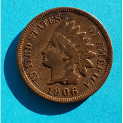 USA - 1 ( one ) cent 1906 indián - Indian Head