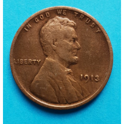 1 (one) cent Lincoln 1913 - Cu