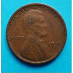 1 (one) cent Lincoln 1914 - Cu