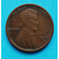 1 (one) cent Lincoln 1916 - Cu