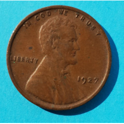 1 (one) cent Lincoln 1927 - Cu