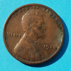 1 (one) cent Lincoln 1928 - Cu