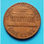 1 (one) cent Lincoln 1967 - Cu