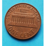 1 (one) cent Lincoln 1968 - Cu