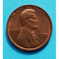 1 (one) cent Lincoln 1972 - Cu