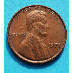 1 (one) cent Lincoln 1973 - Cu