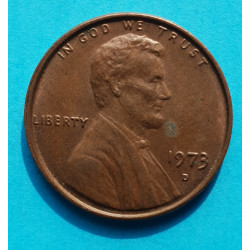 1 (one) cent Lincoln 1973D - Cu