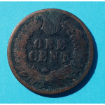 USA - 1 ( one ) cent 1875 indián - hlava indiána - Indian Head , bronz 
