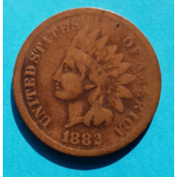 USA - 1 ( one ) cent 1882 indián - Indian Head