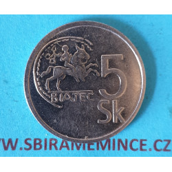 Slovensko 5 KS - 5 korun 1994