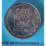 ČSSR - 100 Korun 1990, 250. výročí úmrtí Jána Kupeckého - Ag