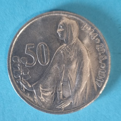 50 Kčs třetí výročí Slovenského národního povstání - 1947 B.J. - Ag