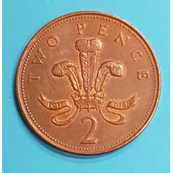 Anglie Two pence Elizabeth II. 1994