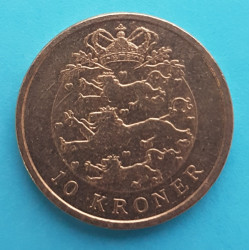 Dánsko 10 kroner 2004