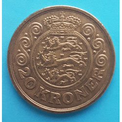 Dánsko 20 kroner 1996