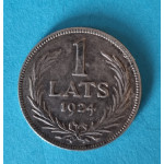 Lotyšsko 1 lats 1924 - Ag