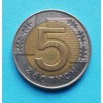 Polsko - 5 zlotých 1996