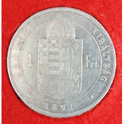 Forint 1871 GY.F. - Ag - "RR"