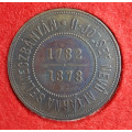 Forint 1878 KB - pamětní Bansko - Štiavnický - Cu "R"