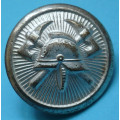 Hasič - velký knoflík do roku 1948 - průměr 24 mm , stříbrný