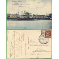 Komárno - LODĚ a zimní přístav  - prošlá 1919