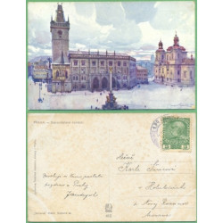 Praha - Staroměstské náměstí - prošlá do r. 1918