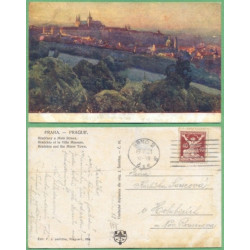 Praha - Hradčany a Malá Strana - prošlá 1921