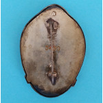 SVAZARM - Stříbrný odznak Za obětavou práci - číslován - miniatura a orig. etue