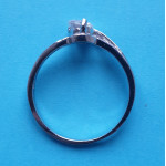 Ag prsten 925/100 - zirkon