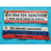 Národního odboj na Jadranu 1914-1918 - Soubor pozůstalosti námořního poddůstojníka, účastníka odboje na Jadranu - stužky a nášivka 