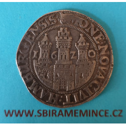 HAMBURG - FERDINAND II. -  16SCHILLING (1/2 tolar) 1620