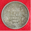 Pětikoruna - 5 korona 1908 KB
