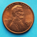 1 (one) cent Lincoln 1980 D - Cu