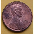 1 (one) cent Lincoln 1989 - Cu