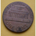 1 (one) cent Lincoln 1966 - Cu