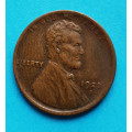 1 (one) cent Lincoln 1920 D - Cu