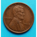 1 (one) cent Lincoln 1918 - Cu