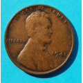 1 (one) cent Lincoln 1941 - Cu