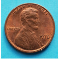 1 (one) cent Lincoln 1978 - Cu