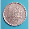 Španělsko 1 peseta 1988 Juan Carlos I.