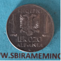 Albánie 0,20 Lek 1940 R