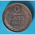Lotyšsko 2 lati 1925 - Ag